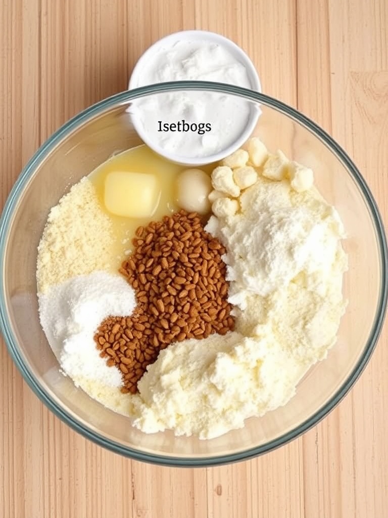 Eggnog Christmas Cookie Ingredients