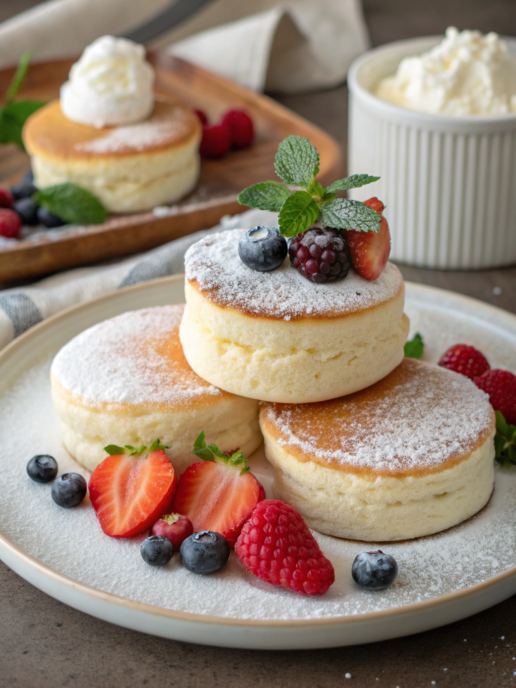 Japanese Soufflé Pancakes ingredients