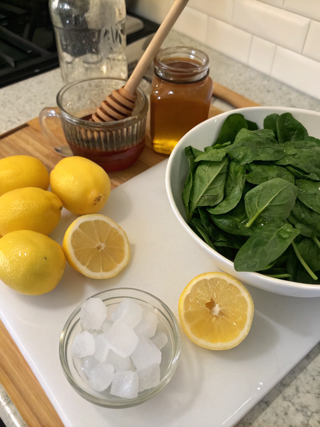 Honey Lemon Smoothie Ingredients