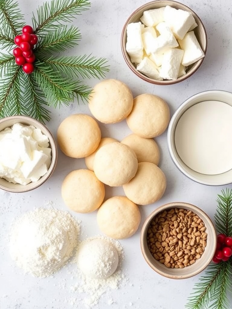 Italian Ricotta Christmas Cookies ingredients