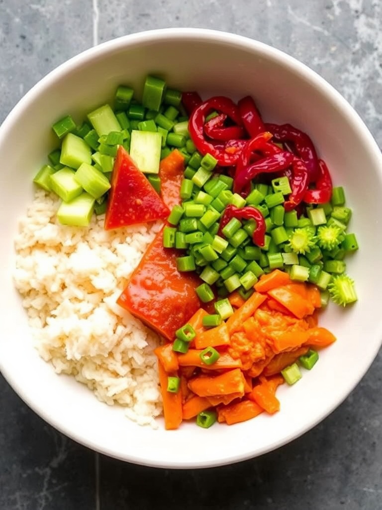 Kimchi Fried Rice ingredients