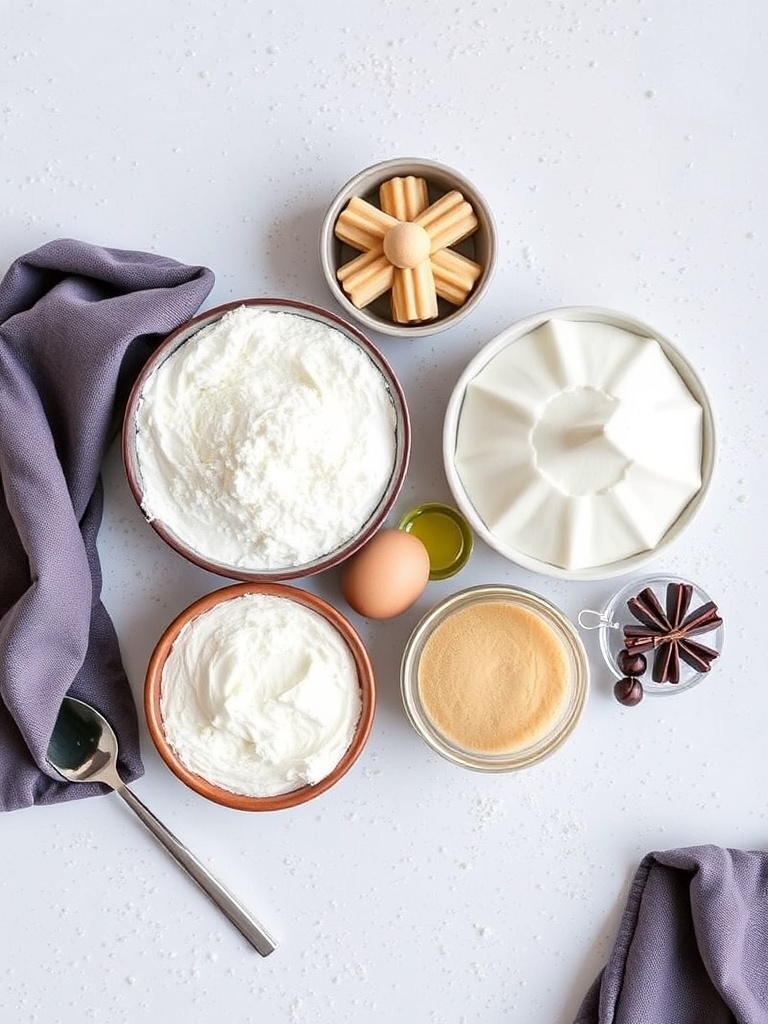 Linzer Christmas Cookies ingredients