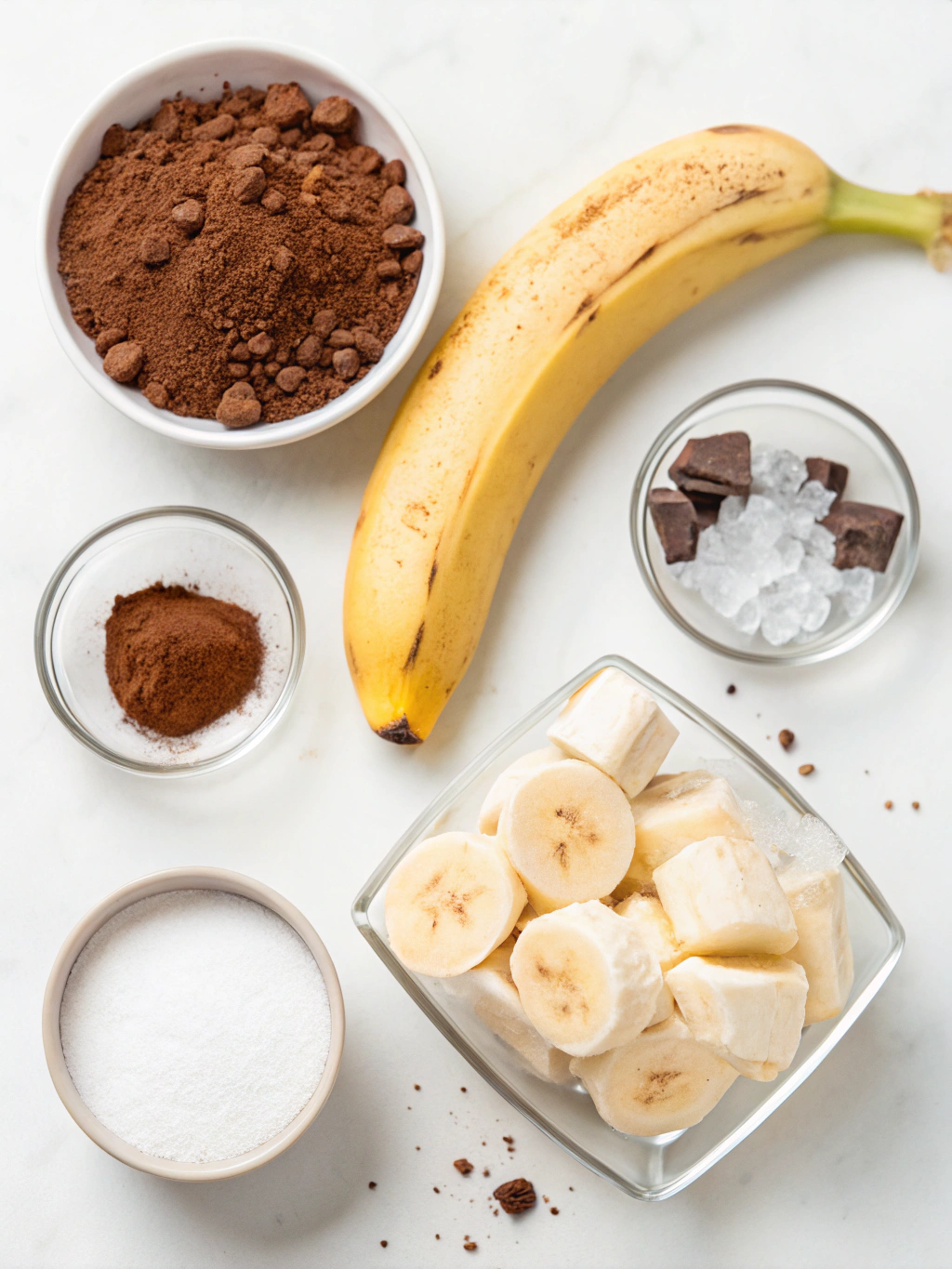 Mocha Protein Smoothie Ingredients