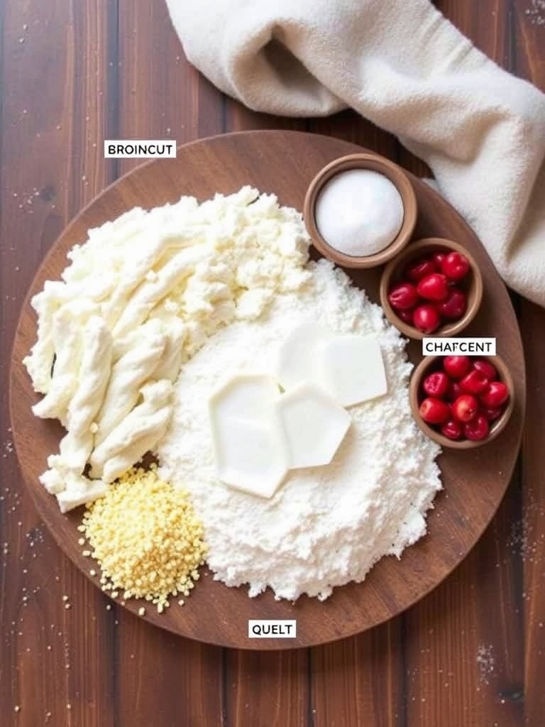 Nuss Rosinen Shortbread ingredients