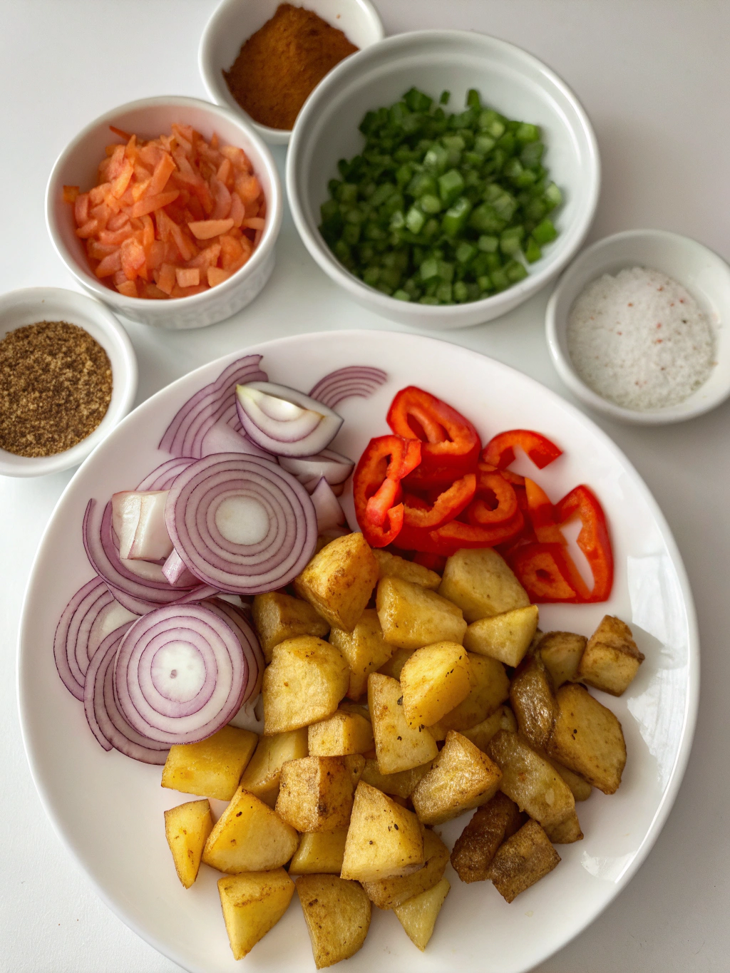 Patatas Bravas ingredients