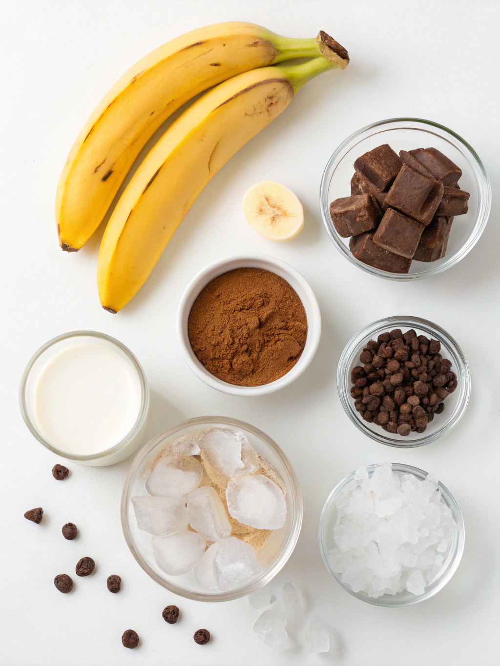 Peanut Butter Chocolate Smoothie Ingredients