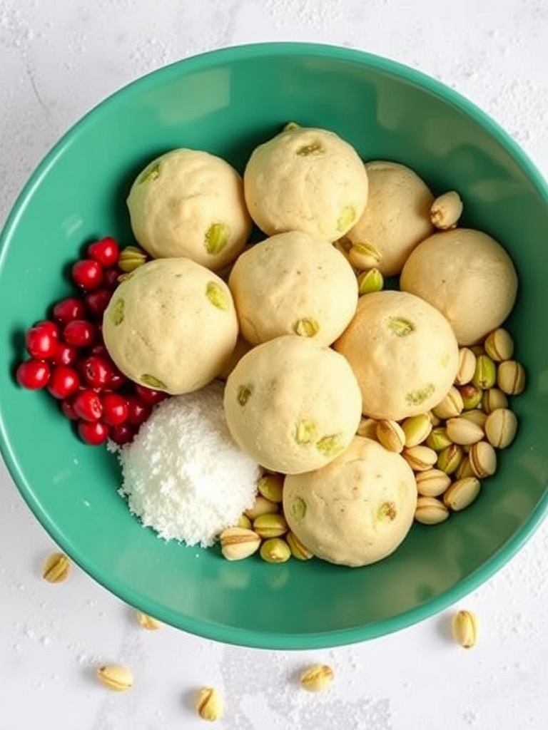 Pistachio Christmas Cookies ingredients