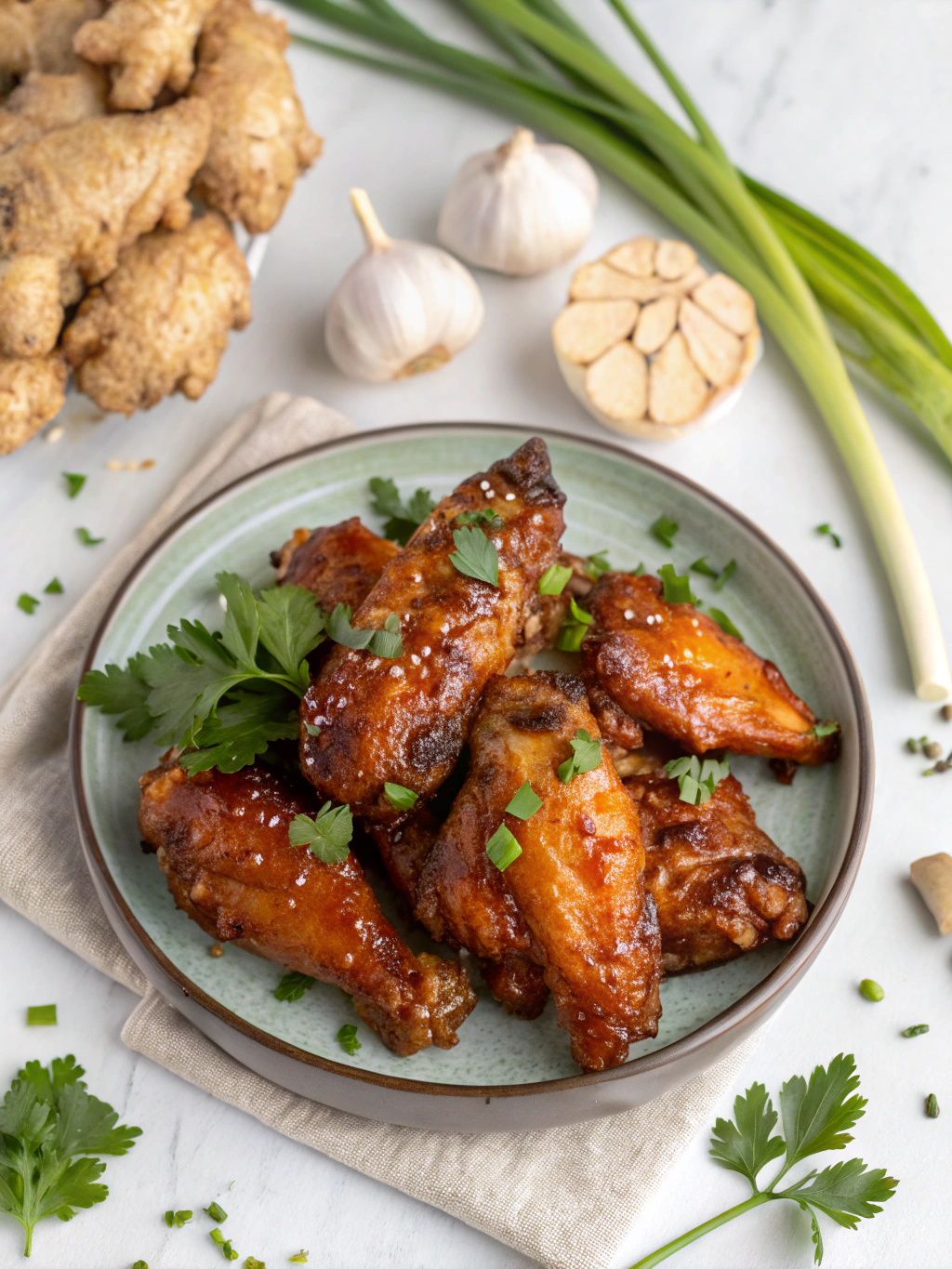 Sticky Honey Chicken Wings ingredients