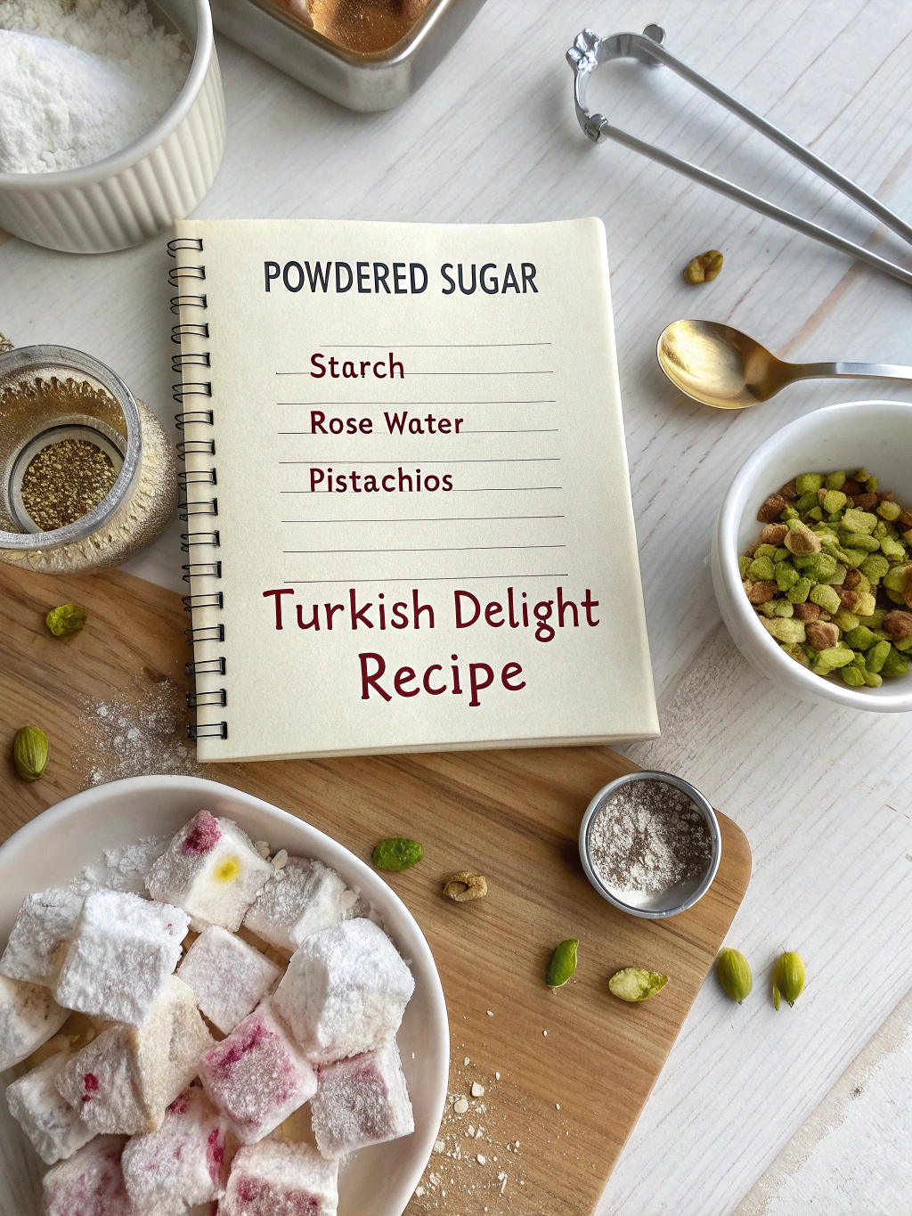 Turkish delight recipe ingredients