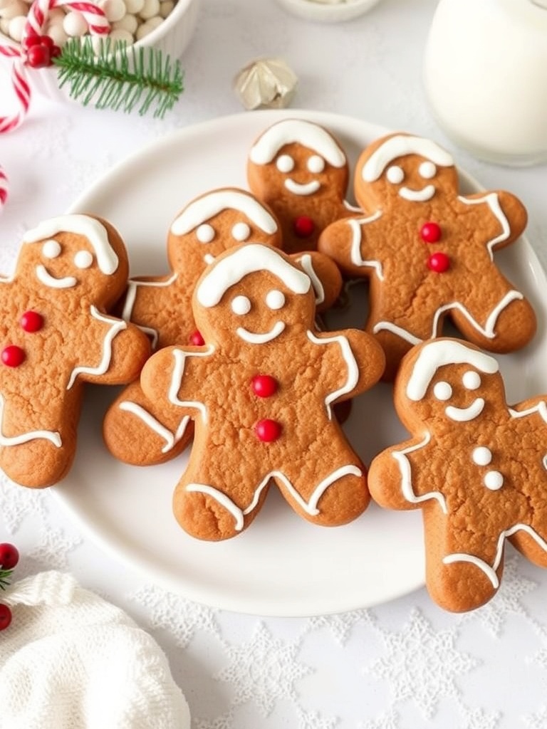 Soft Gingerbread Christmas Cookies