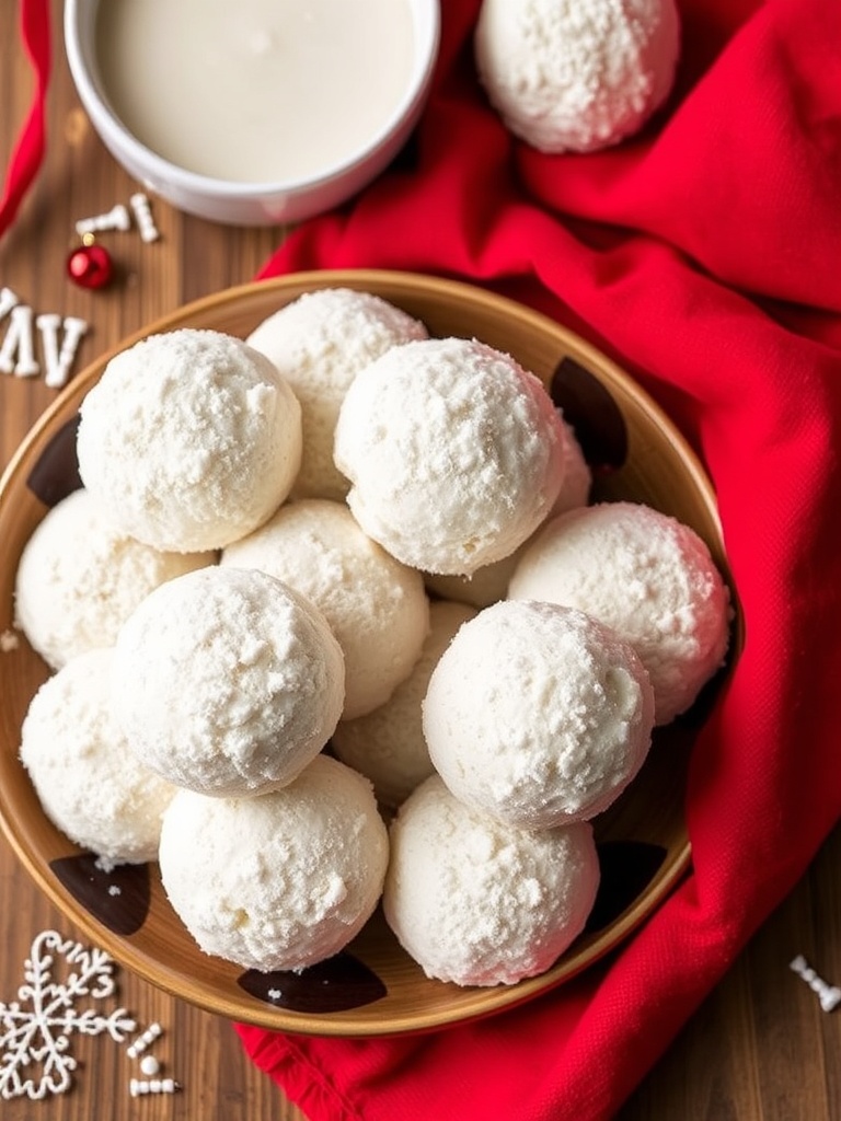 Snowball Christmas Cookies (Russian Tea Cakes)