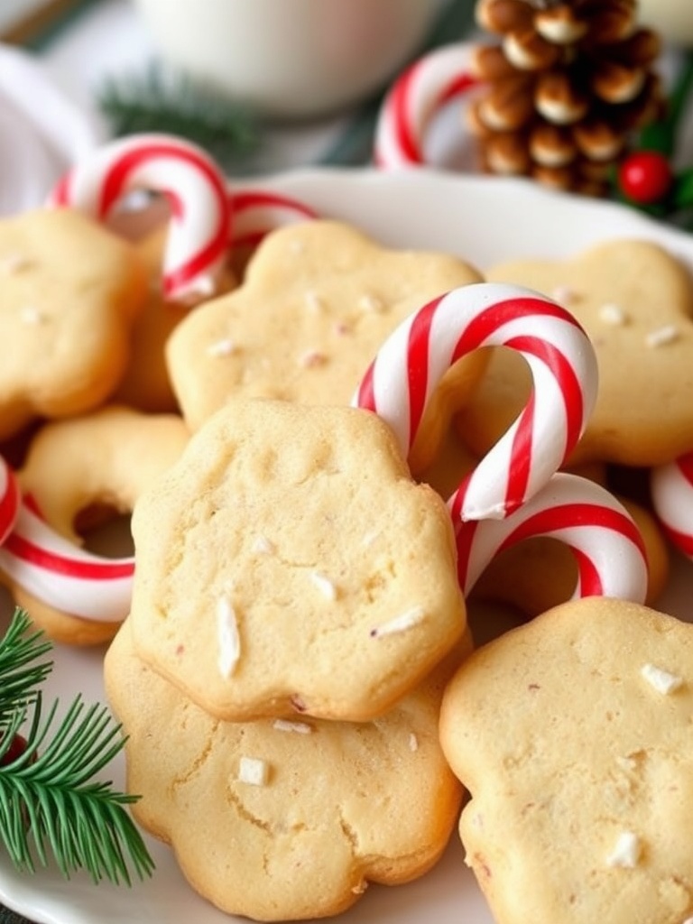 Candy Cane Christmas Cookies