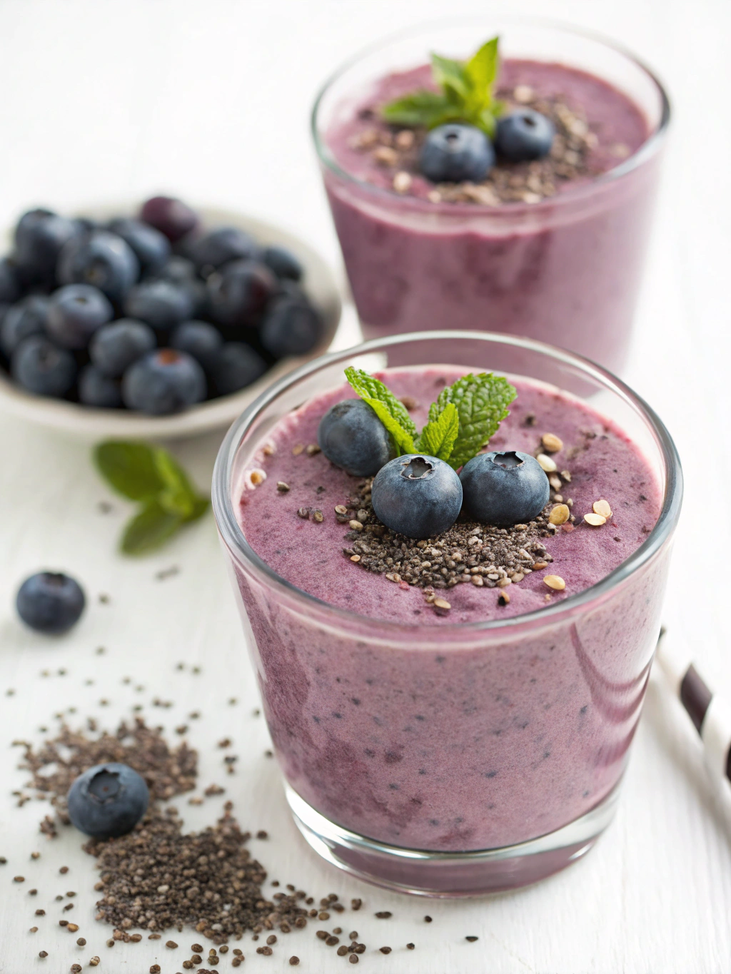 Blueberry Antioxidant Smoothie