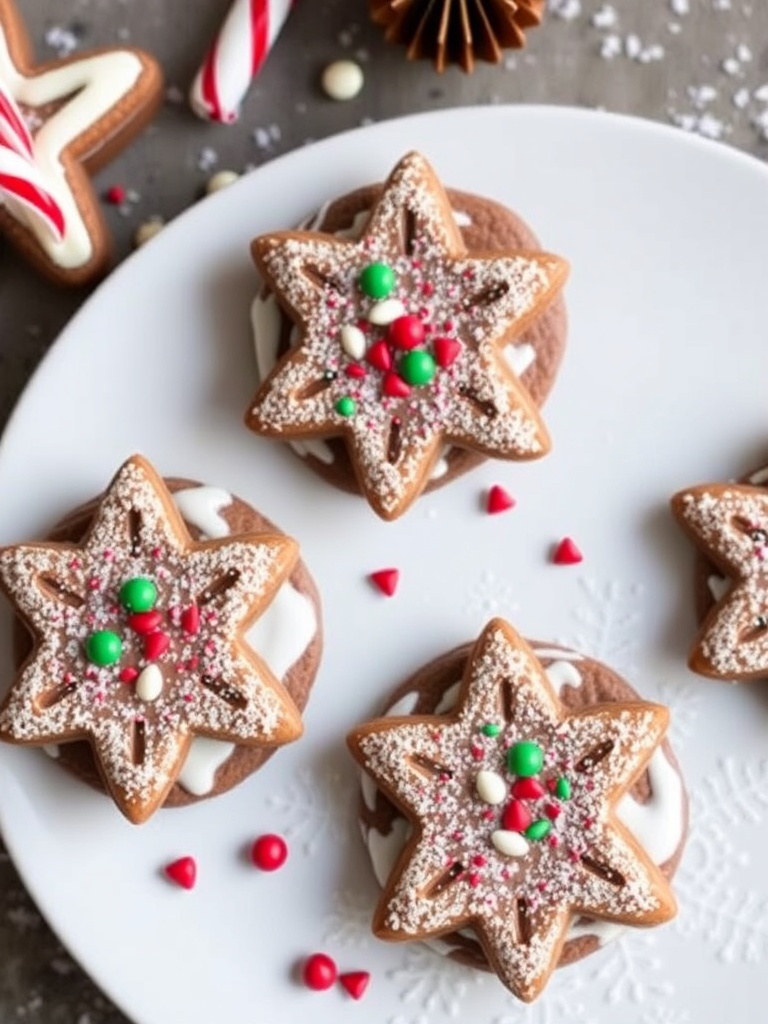 Mocha Espresso Christmas Cookies