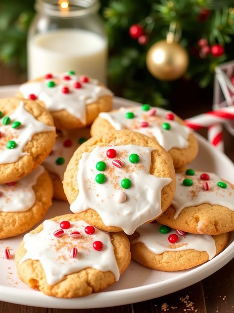 Snickerdoodle Christmas Cookies