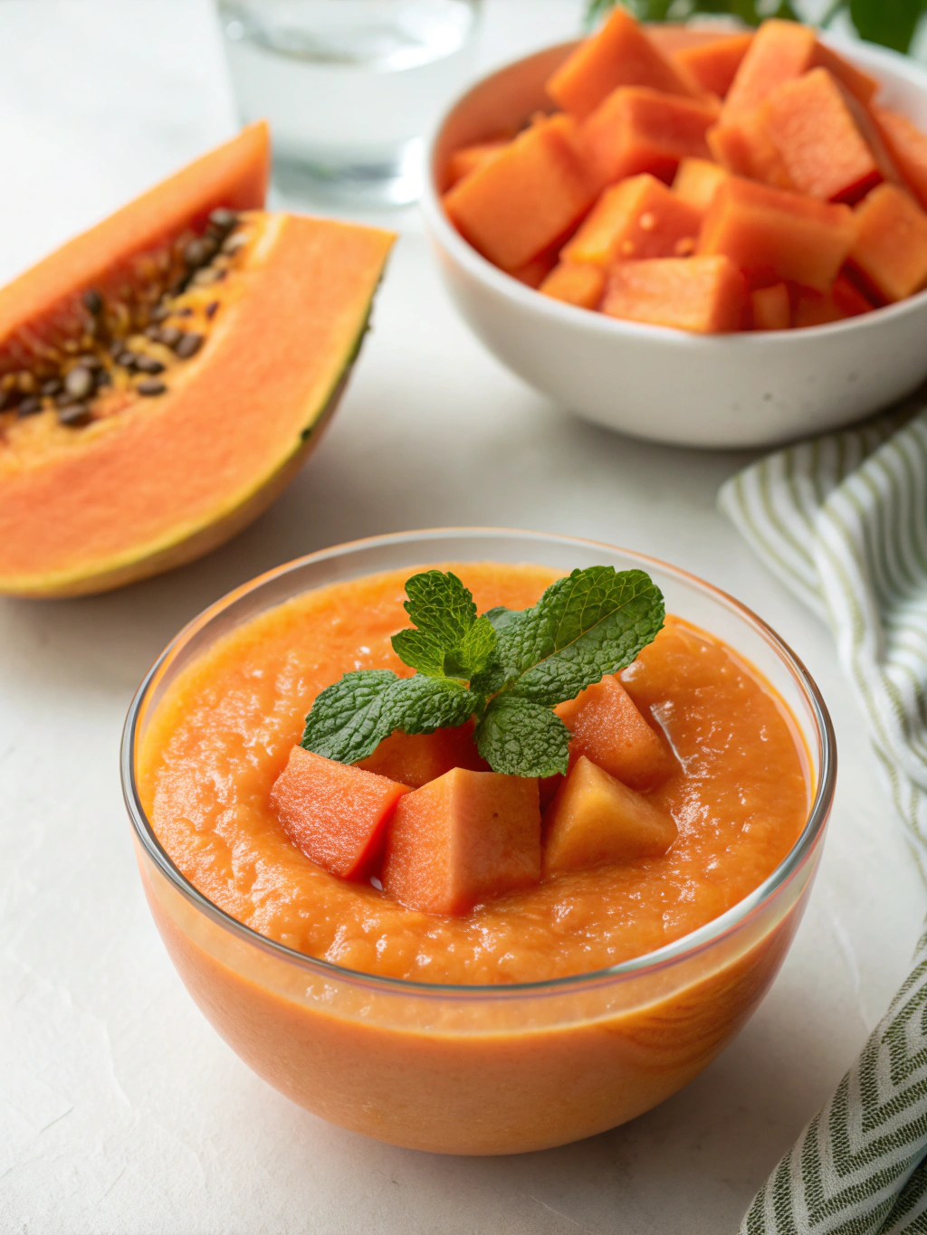 Papaya Digestive Smoothie
