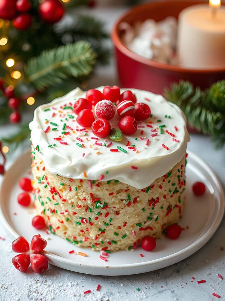 Funfetti Weihnachtskekse