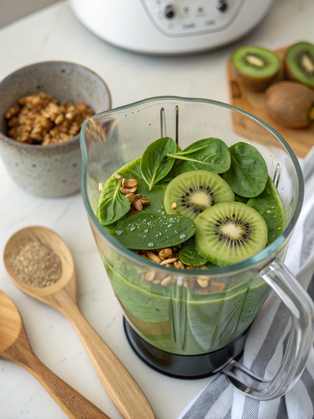 Kiwi Spinach Smoothie