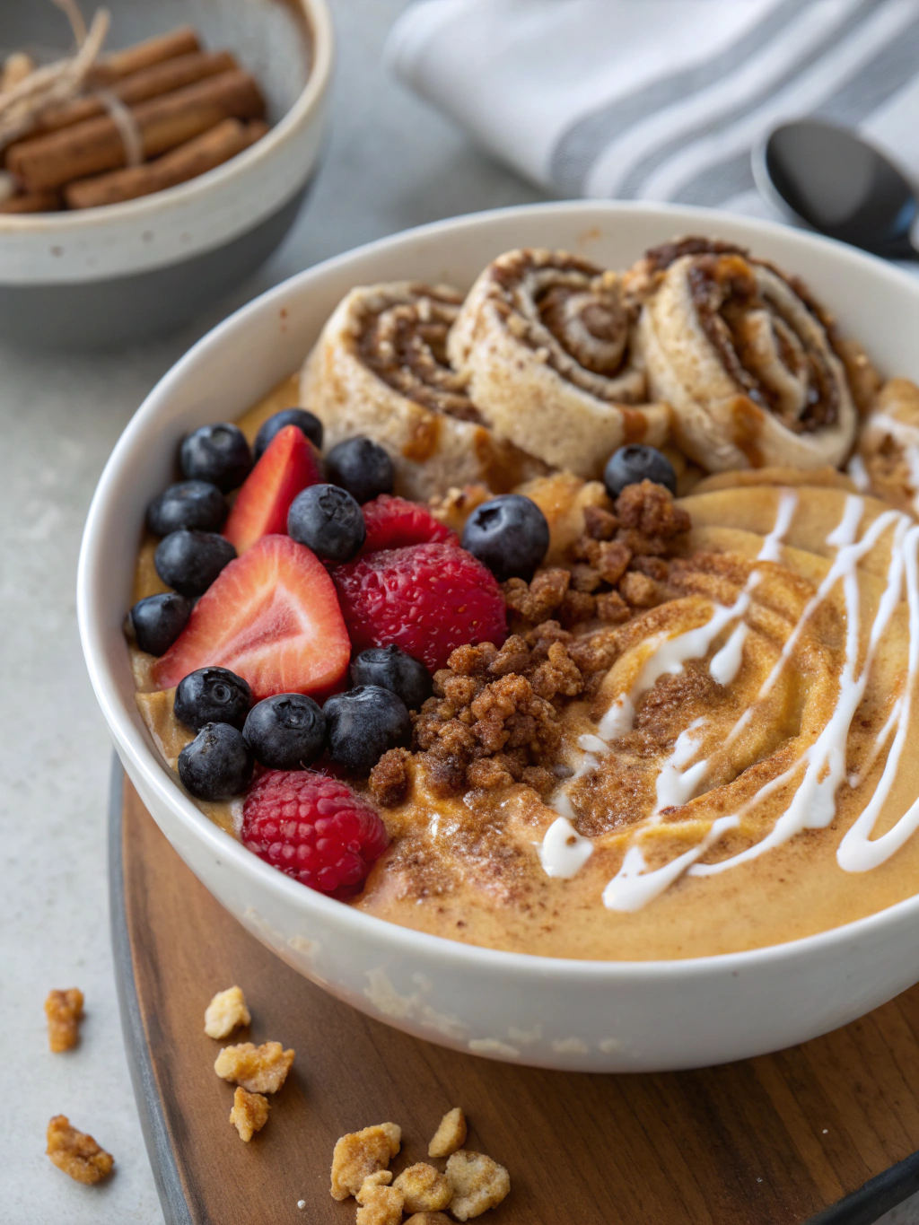 Cinnamon Roll Smoothie
