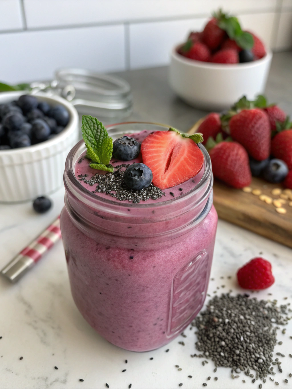 Berry Collagen Smoothie