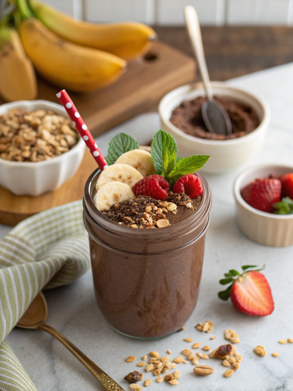 Healthy Chocolate Smoothie