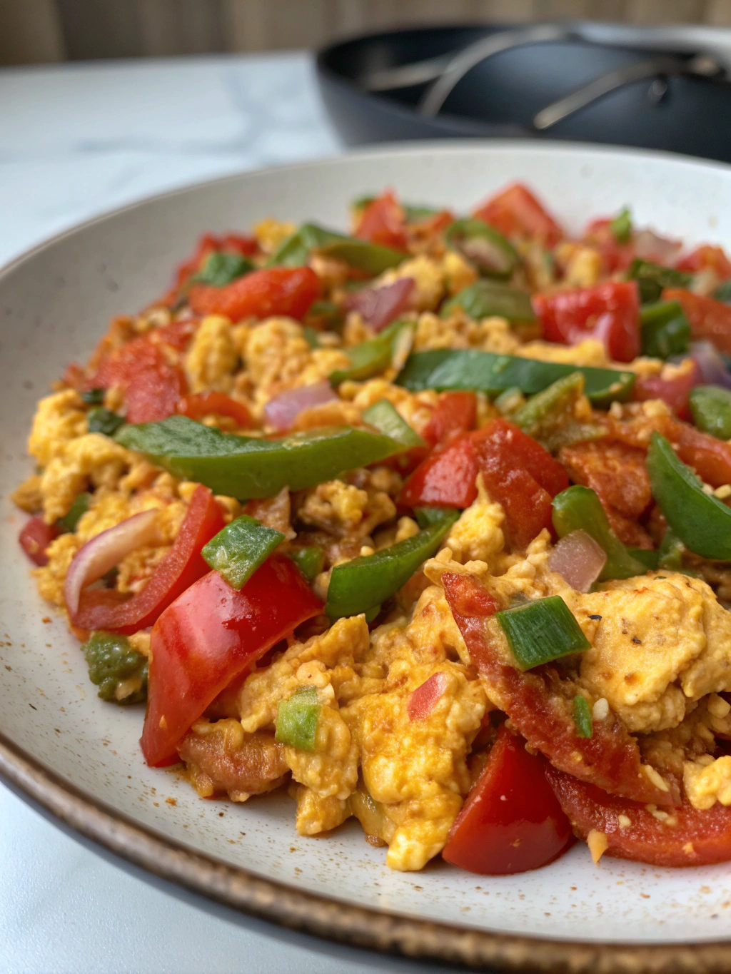 Turkish menemen recipe