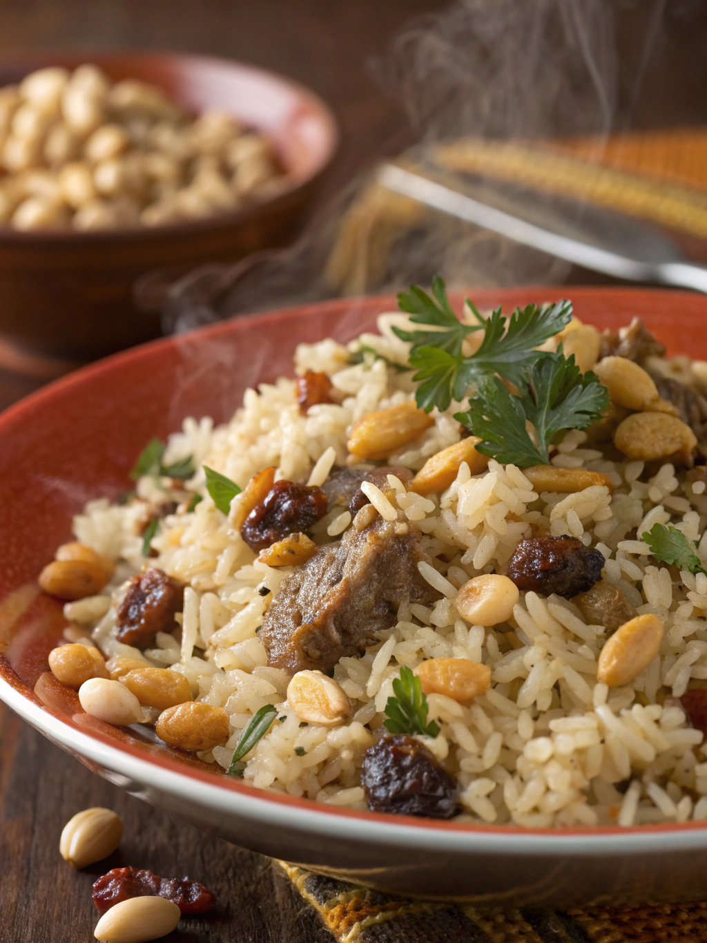 Turkish rice pilaf
