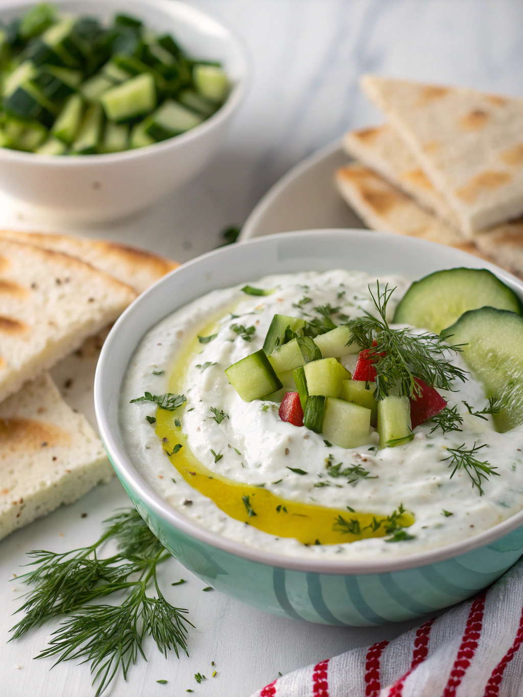 Haydari yogurt dip