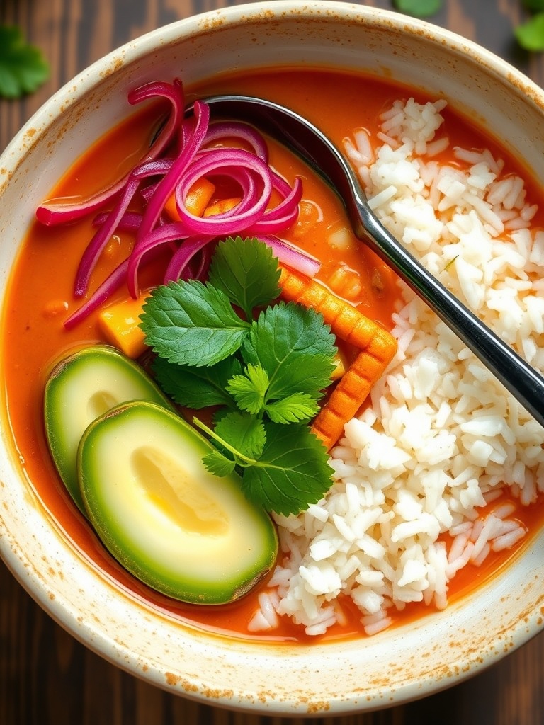 Thai Red Curry Rice Bowl