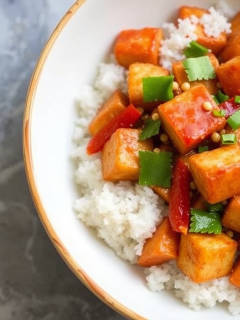 Sweet Chili Tofu Stir-Fry