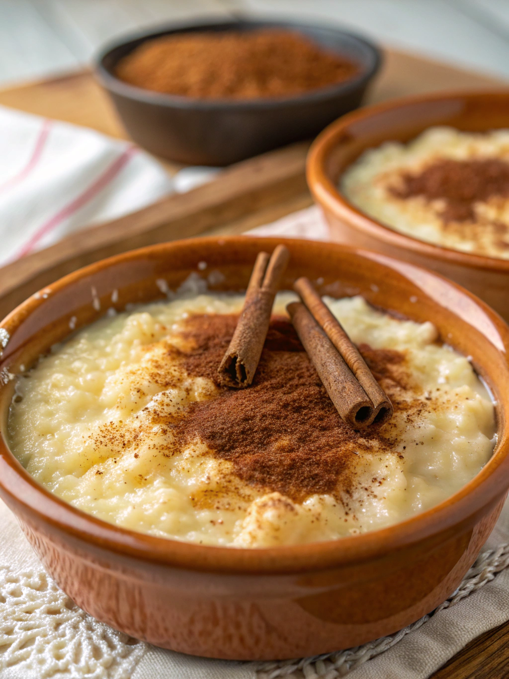 Turkish rice pudding