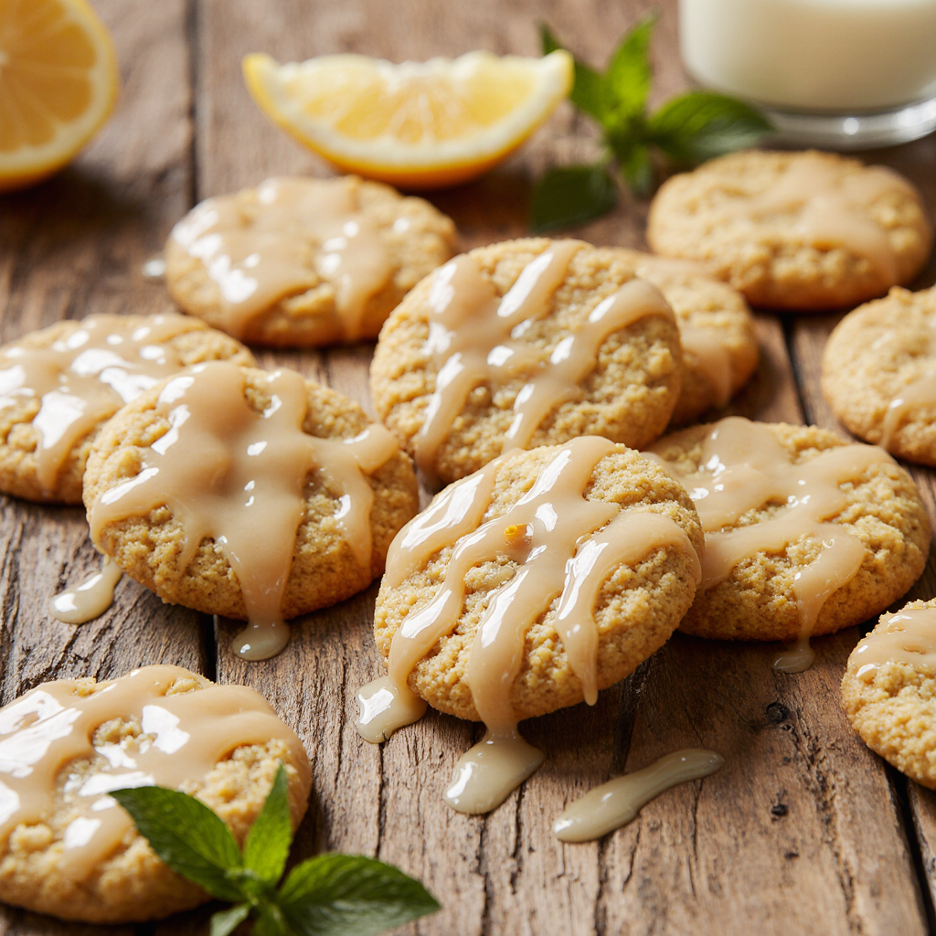 Glasierte Zitronen Guetzli