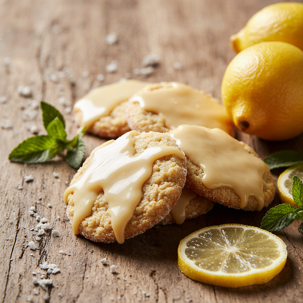 Glasierte Zitronen Guetzli