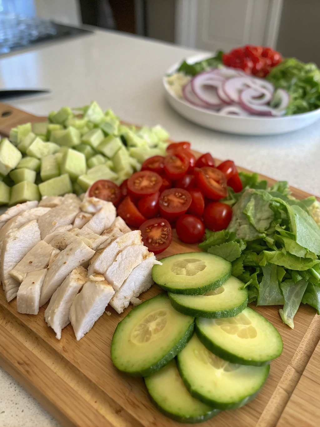 Avocado Chicken Salad ingredients
