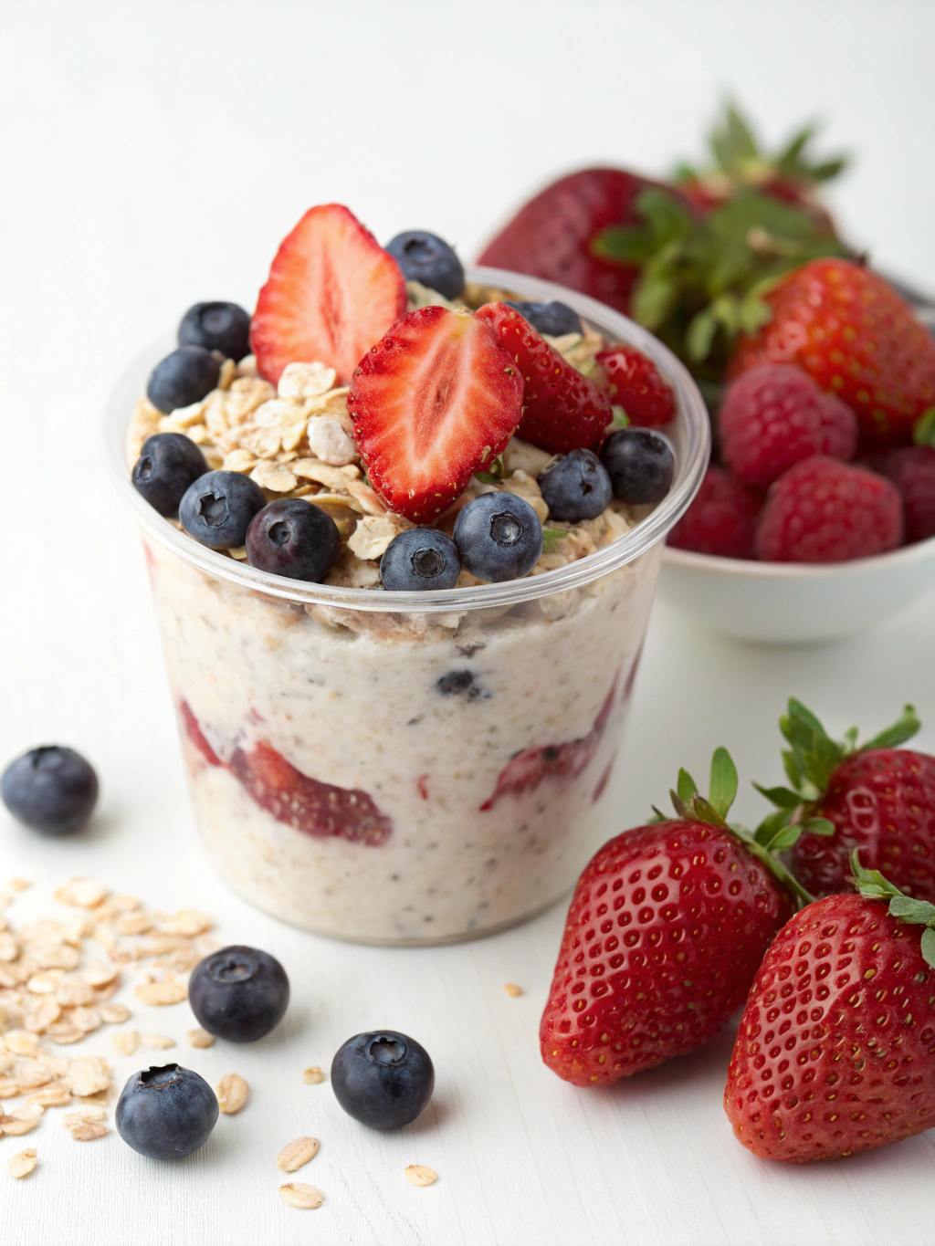 Berry Oatmeal Cup ingredients