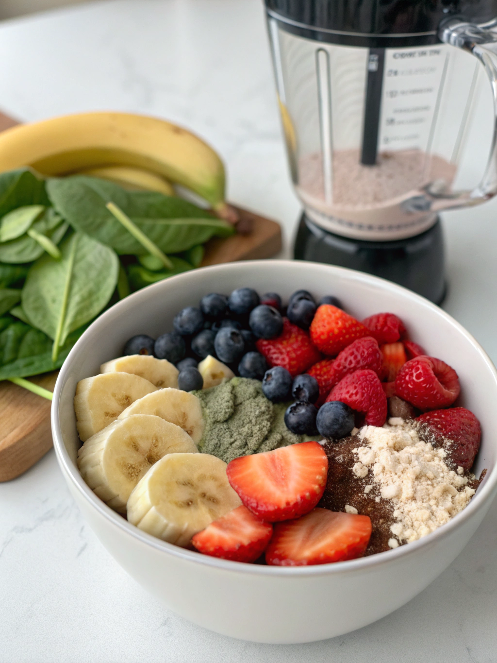 Energy Smoothie Bowl ingredients