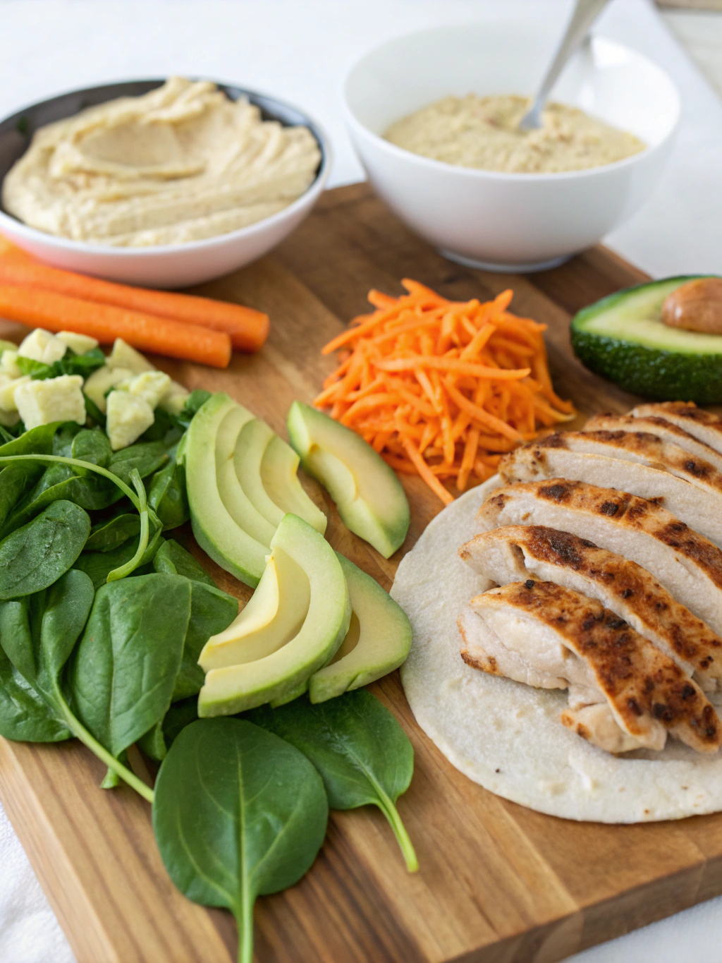 High-Protein Wrap ingredients
