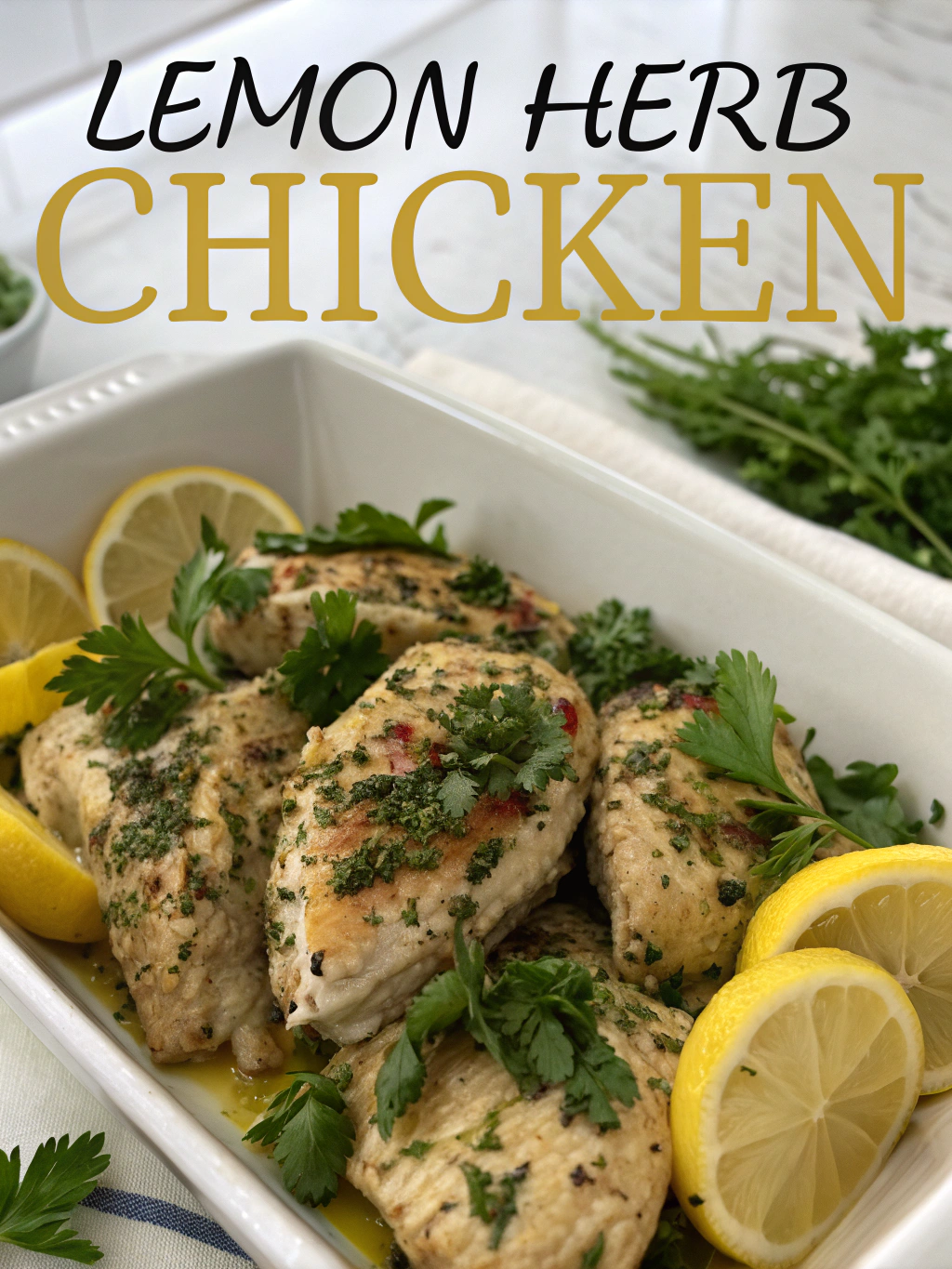 Lemon Herb Chicken ingredients