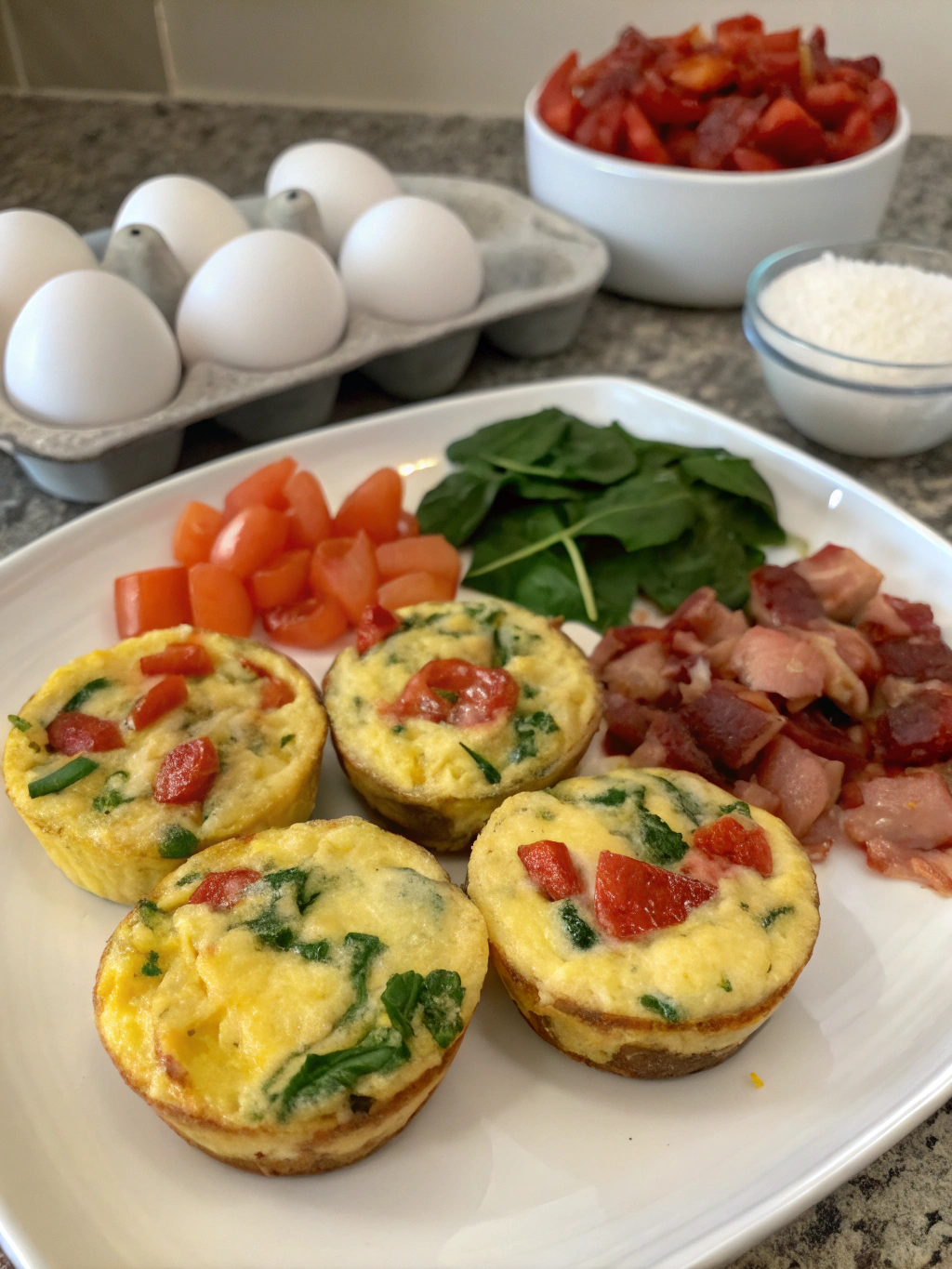 Low-Carb Egg Muffins Ingredients