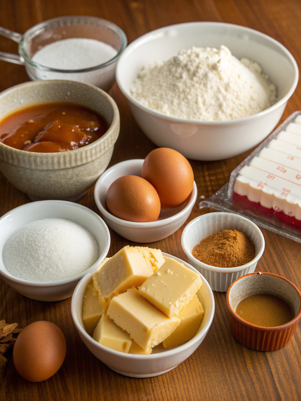 New Year Cake Salted Caramel ingredients