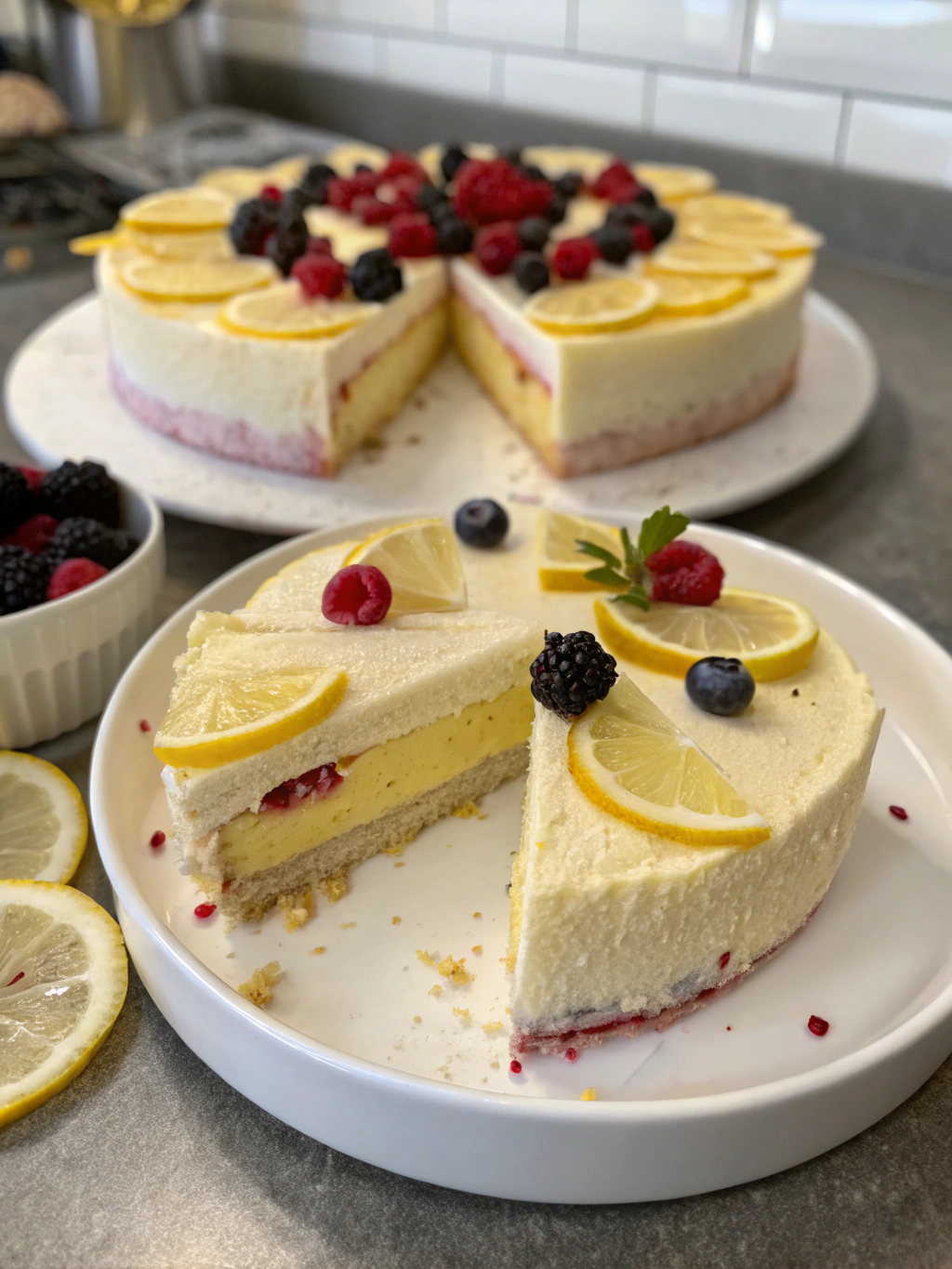 New Year Cake Yogurt Lemon ingredients