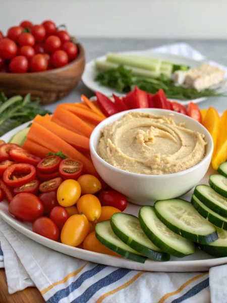 Hummus Snack Plate