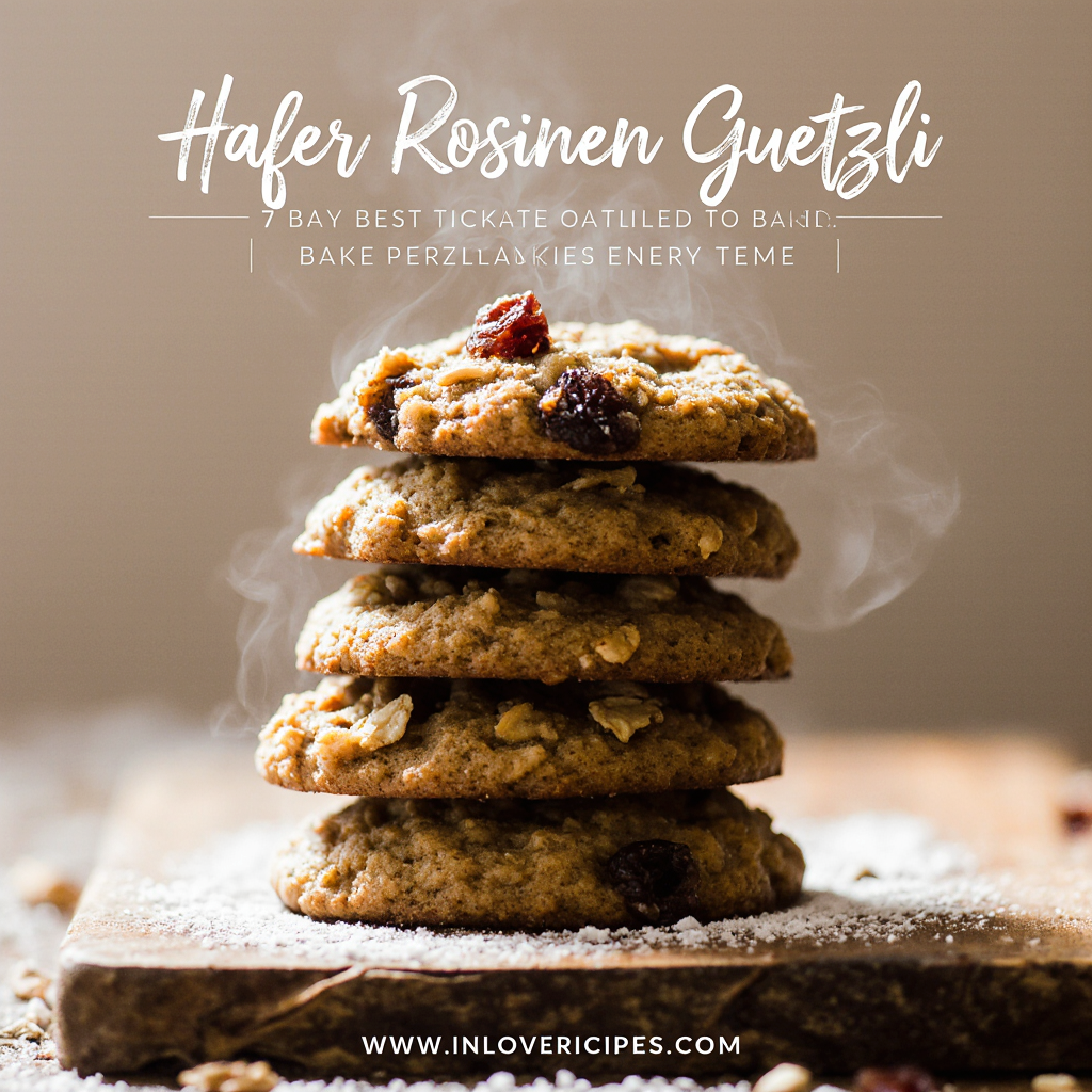 Hafer Rosinen Guetzli