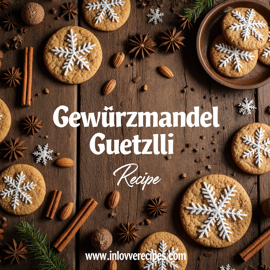 Gewürzmandel Guetzli