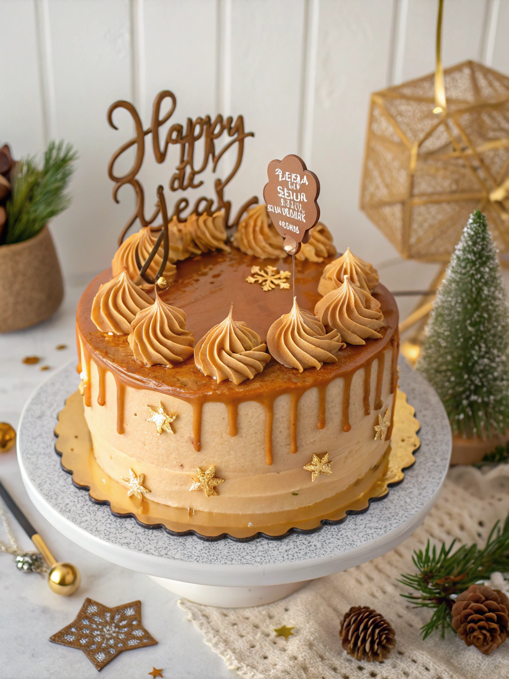 New Year Cake Dulce de Leche