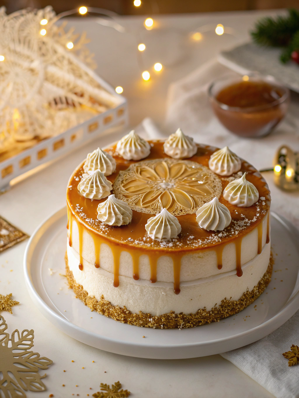 New Year Cake Salted Caramel