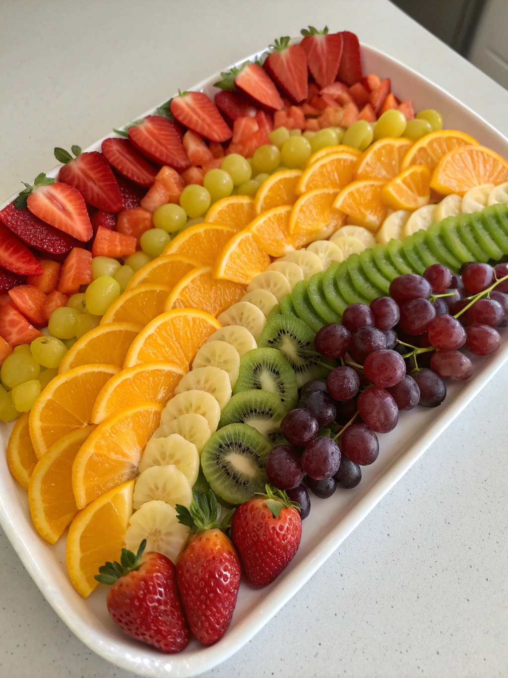 Rainbow Fruit Plate