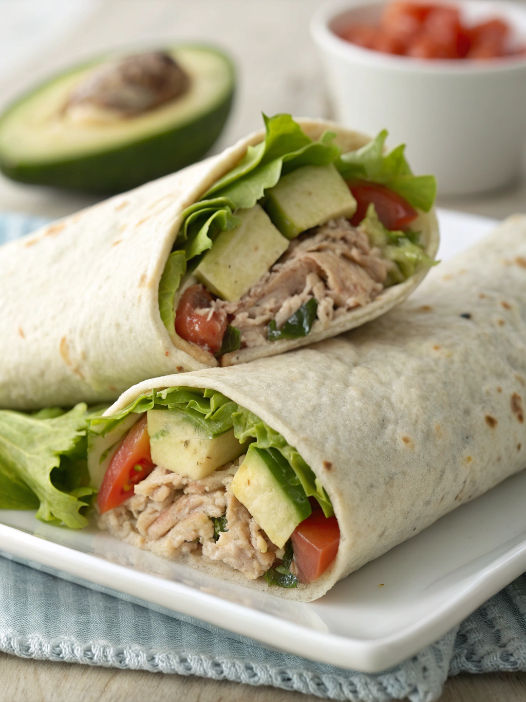 Healthy Tuna Wrap