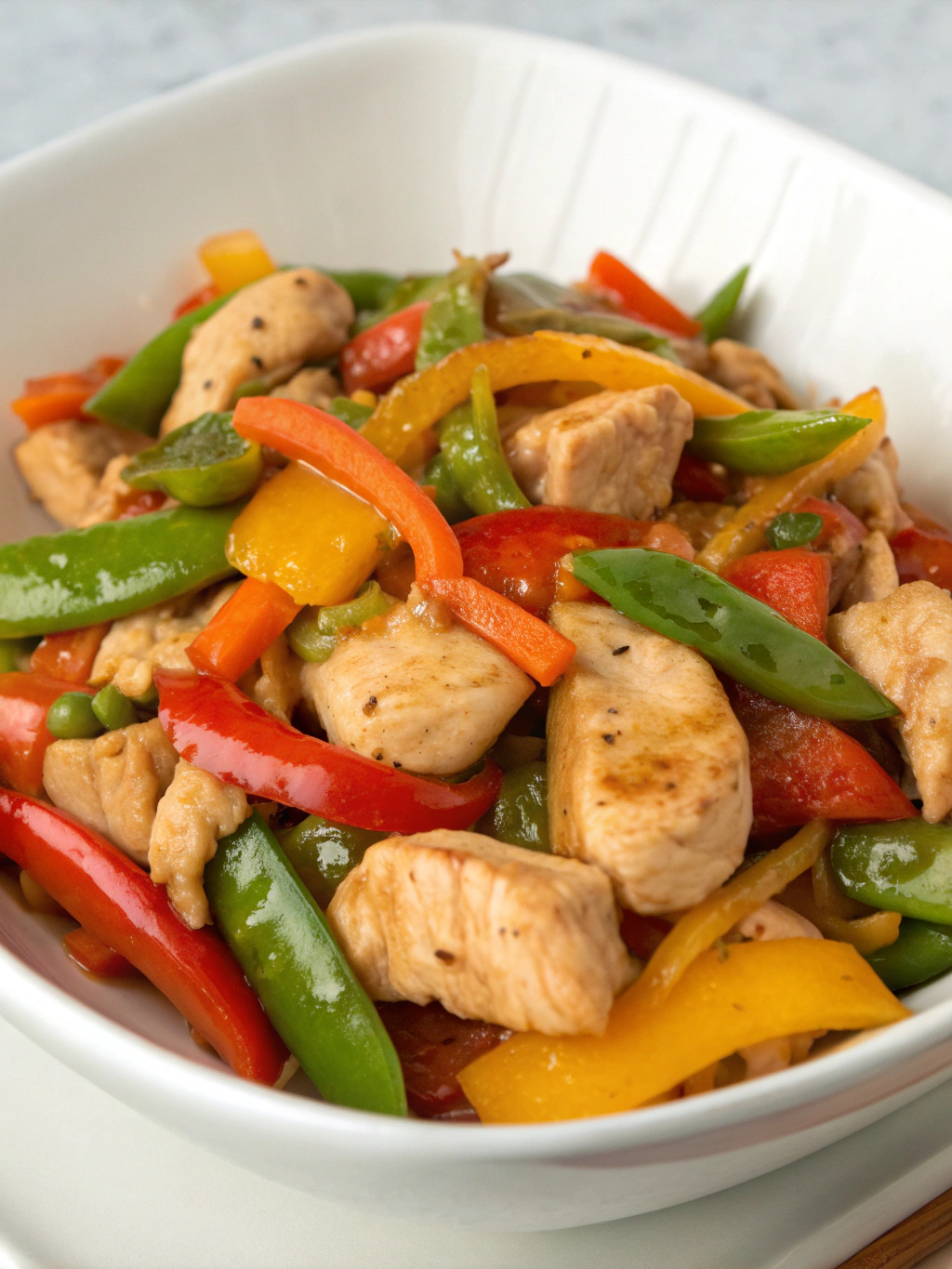 Light Chicken Stir Fry