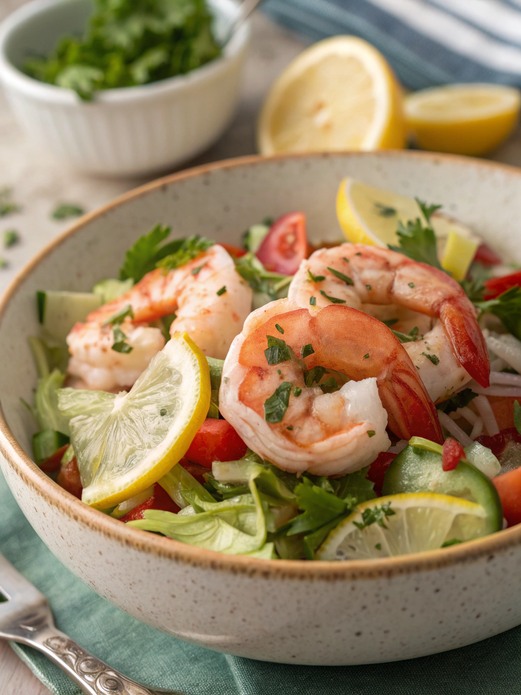 Shrimp Protein Salad